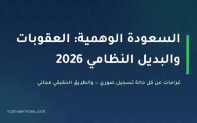 عقوبة السعودة الوهمية 2026: الغرامات الموثقة والبديل النظامي للأفراد والمنشآت